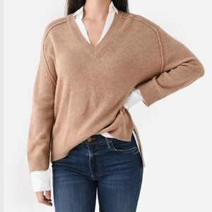 BROCHU WALKER WOMEN'S THE LOOKER LAYERED V-NECK XS